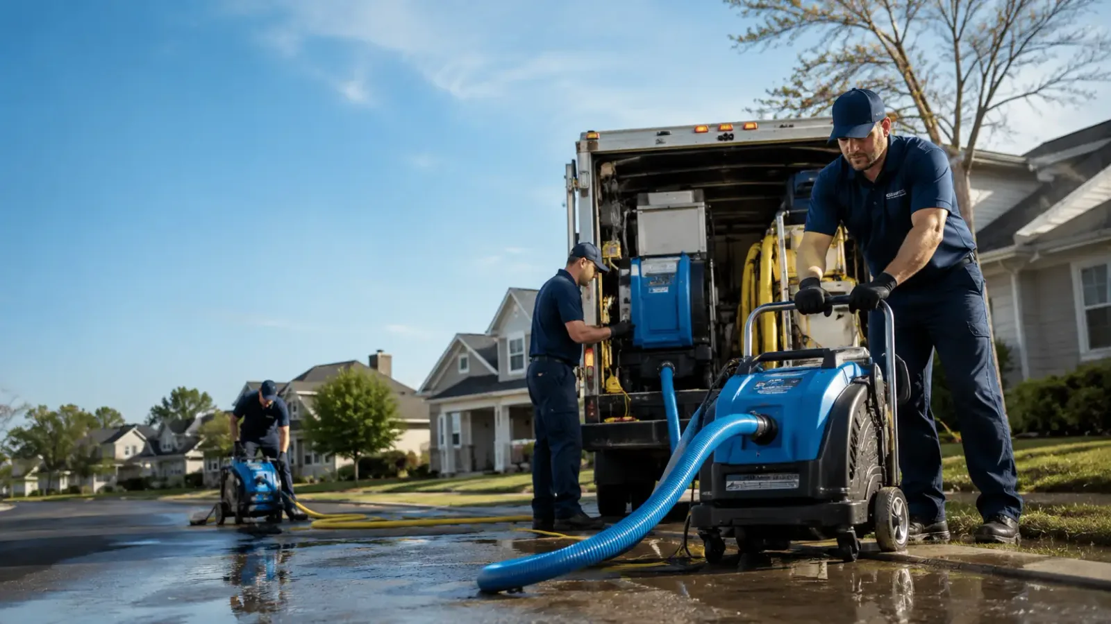 Flood Damage Cleanup in Sumatra, MT